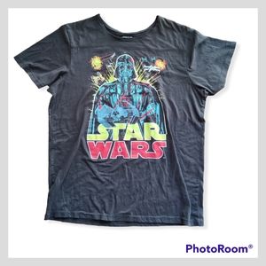 Star Wars graphic print unisex Darth Vader shirt, size XL